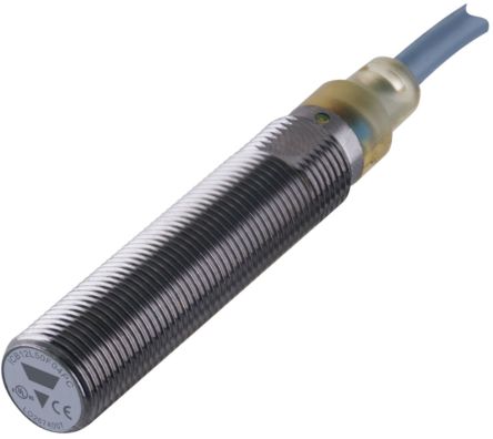 Carlo Gavazzi ICB12L50F04PO Threaded Barrel Inductive Proximity Sensor, M12 PNP ICB12 36V dc 4 mm 36 V dc 200mA