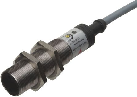 Carlo Gavazzi Retroreflective Photoelectric Sensor, Barrel Sensor