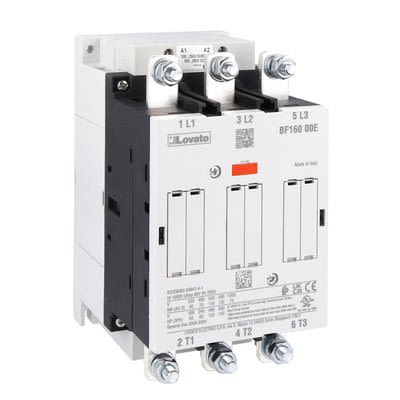 Lovato BF160 Contactor, 100V ac/dc, 250 V ac/dc Coil, 3-Pole, 90 kW, 1kV