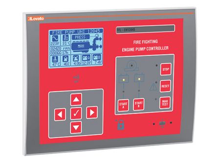 Lovato Motor Controller, 12V dc, 24 V dc, 3 Phase, Configurable Function