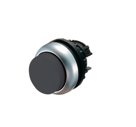 Eaton Push Button Switch, 23 mm Cutout Black, IP66, IP67, IP69K