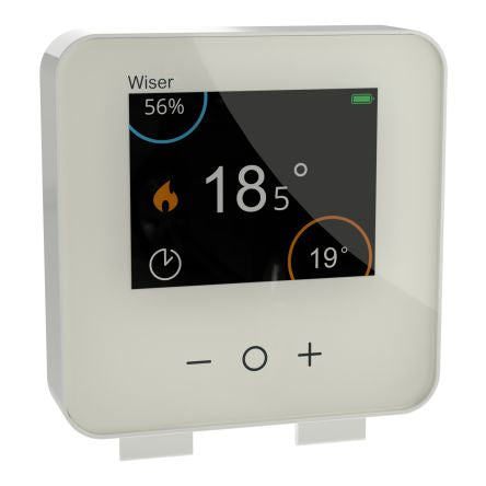 Schneider Electric Wiser Thermostat, 1.5V, 50 °C, 0 °C