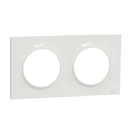 Schneider Electric White 2 Gang Cover