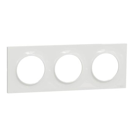 Schneider Electric White 3 Gang Cover