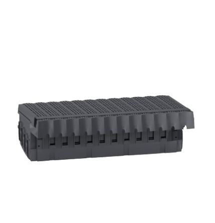Schneider Electric Distribution Block, 675A, Black
