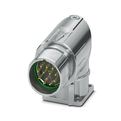 Phoenix Contact Connector, 12 Contacts, Cable, M23 Connector, Plug, Male, IP66, IP68, M23 PRO Series