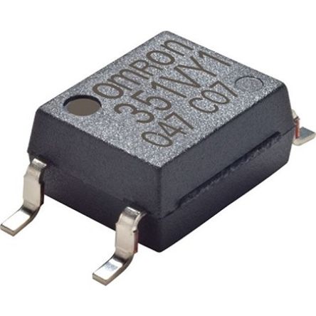 Omron G3VM Series Solid State Relay, 700 mA Load, Surface Mount, 350 V Load, 1.4V Control