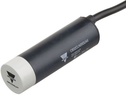 Carlo Gavazzi CB32CLN20QUAX Barrel Capacitive Proximity Sensor CB32CLN 20 mm, M32 Relay 24V ac/dc 230 V ac 28 V dc