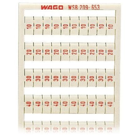 WAGO Marker Strip for use with Terminal Block
