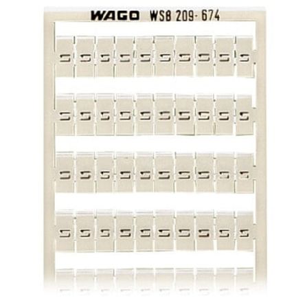WAGO Marker Strip for use with Terminal Block