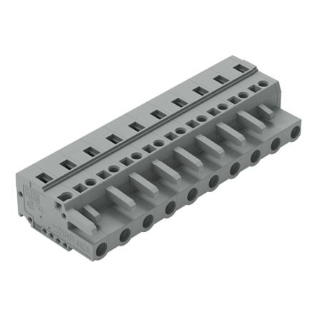 WAGO 231 Series Cable Connector Female Cage Clamp, 10-Pole, 16A, 10-Way