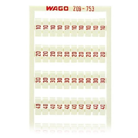 WAGO Marker Card for use with Terminal Block