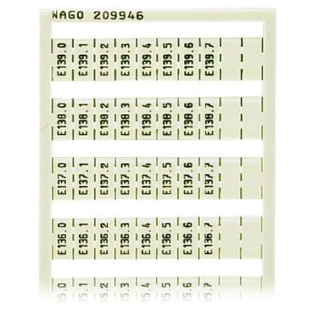 WAGO Marking Card