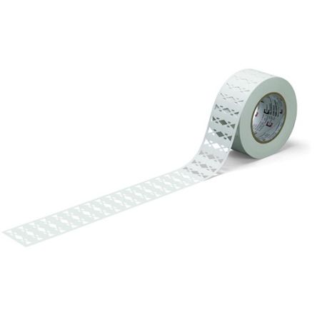 WAGO White White Print Cable Labels, 25 mm Width, 3500 Per Roll Qty