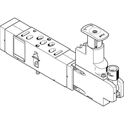 Festo VABF VABF Regulator Plate, 546791