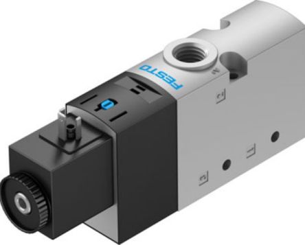 Festo Pneumatic Solenoid Valve - 3/2, Closed, Monostable Electric G VUVS-LT25-M32C-MZD-G14-F8-1C1 Series 24V