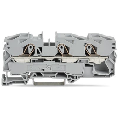 WAGO TOPJOB S Series DIN Rail Terminal Block Red, 16mm², 1-Level, Push-in, IECEx/ATEX/CSA
