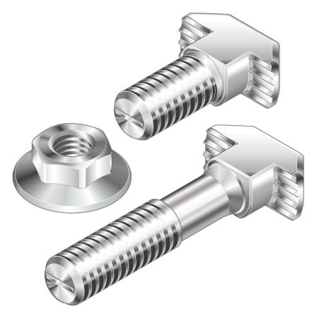 Bosch Rexroth 8 mm T-Head Bolt, Connecting Component, Strut Profile 10 mm, Groove Size 10 mm