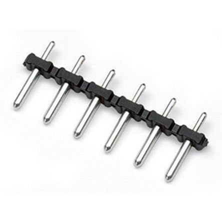 WAGO 806 Series Straight PCB PCB Header, 6 Contact(s), 5 mm Pitch, 1 Row, Shrouded