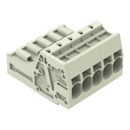 WAGO 831 Series Male Connector for Use with female connector, CSA