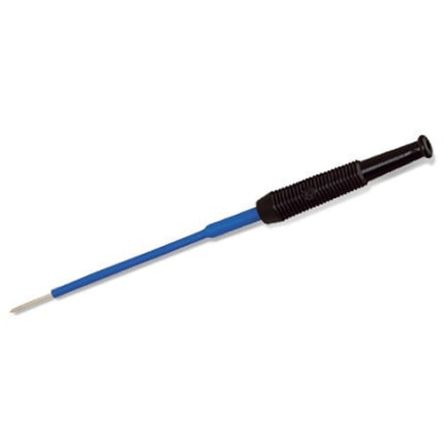 WAGO Test Pin, 60V ac/dc, Blue, Black, 1A, Male