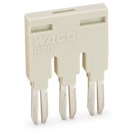 WAGO 870 Series Jumper for Use with Terminal Block