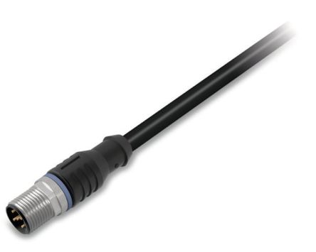 WAGO Male 5 way Straight to Unterminated Unterminated Actuator/Sensor Cable, 10 m