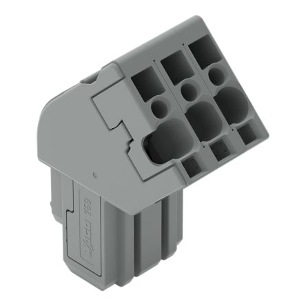 WAGO 769-103/022-000 769 Series Connector Grey, 4mm², Cage Clamp, CSA