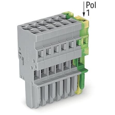 WAGO 769 Series Female Connector for Use with Male Connector, CSA