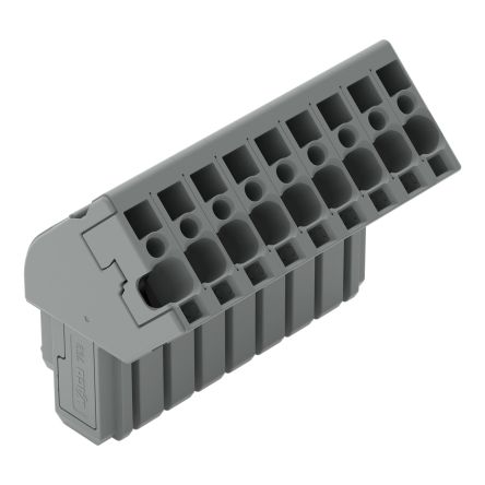 WAGO 769-109/022-000 769 Series Connector Grey, 4mm², Cage Clamp, CSA
