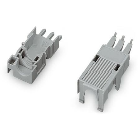 WAGO 769 Series Cable Strain Relief Housing Snap, 4-Pole, 2-Way