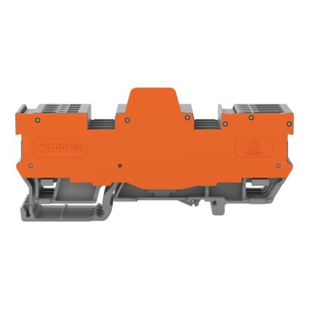 WAGO 769-184/769-314 769 Series Terminal Block Grey, 4mm², 1-Level, Cage Clamp, CSA