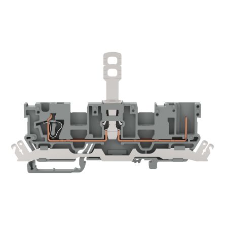 WAGO 769-213 769 Series Disconnect Terminal Block Grey, 4mm², 1-Level, Cage Clamp, CSA