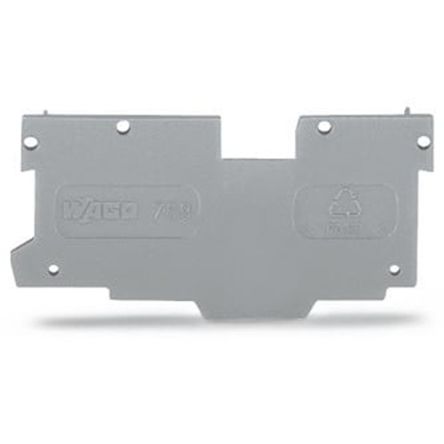 WAGO 769 Series End & Intermediate Plate for Use with X-COM-System