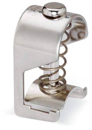 WAGO, 791 Brass Shield Clamp for use with Terminal Block