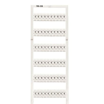 WAGO 1/2 Marker Card for use with Terminal Block