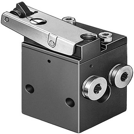 Festo Toggle Lever Pneumatic Control Valve LS Series, G 1/8 in, 3416