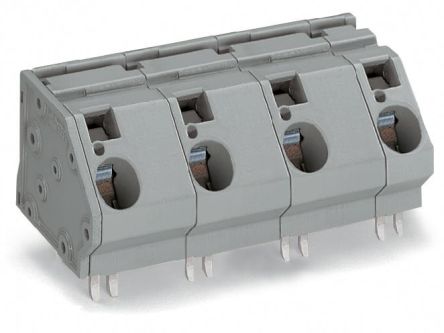WAGO 745 Series PCB Terminal Block, 2-Contact, 20 mm Pitch, PCB, 1 Row