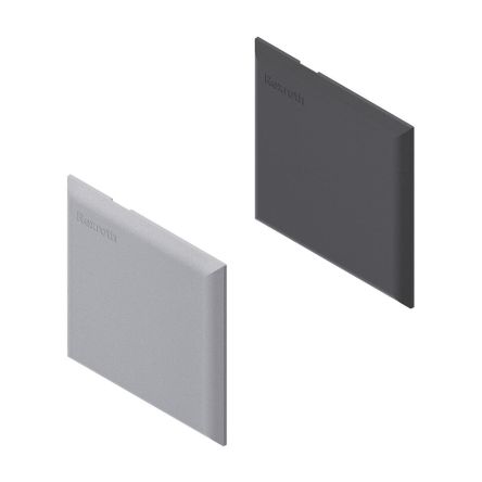 Bosch Rexroth Grey Polypropylene Cover Cap 60 x 60 mm Strut Profile, 10 mm Groove