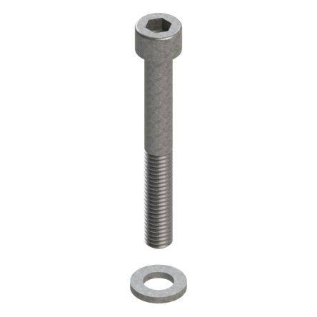 Parker Steel Hex Screw, M6 x 30 mm