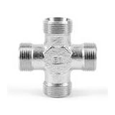 Parker K12LCFX Hydraulic Fitting Male, Bronze/316 Stainless Steel