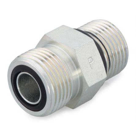 Parker 8F5OMLOS Hydraulic Fitting Male, Steel