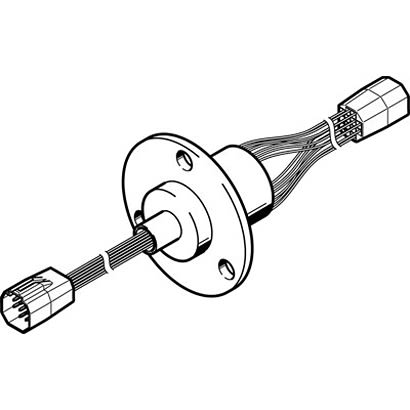Festo Glass Filled Polycarbonate Pneumatic Rotary Union