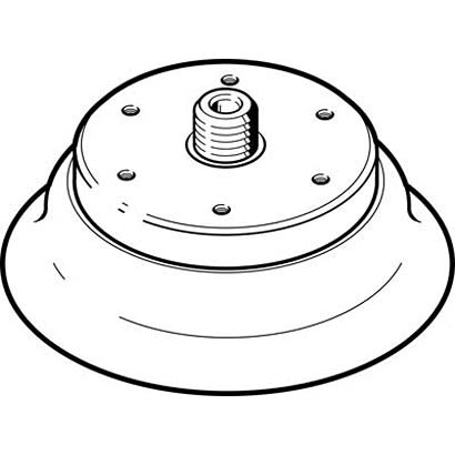 Festo 80 mm Deep Fluororubber Pneumatic Suction Cup ESS-80-EF M10