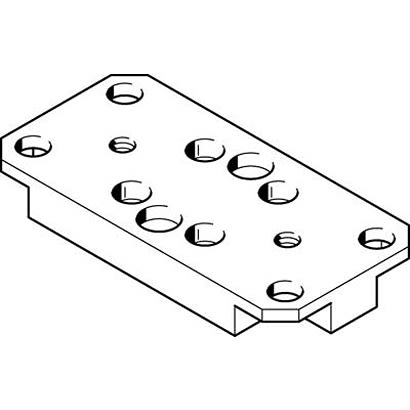 Festo Adapter Kit HAPS-3, For Use With Pneumatic Cylinder & Actuator