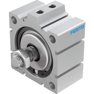 Festo Pneumatic Compact Cylinder - 188345 100 mm Bore, 15 mm ADVC Series, Double Acting Acting