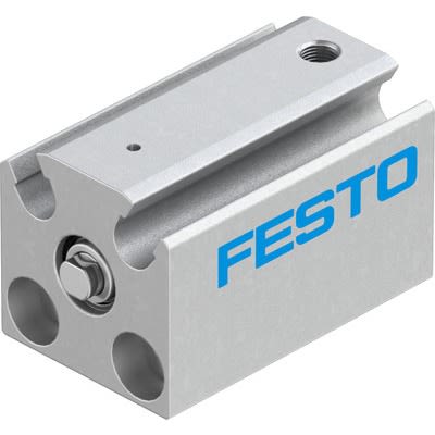 Festo Pneumatic Compact Cylinder - 188056 6 mm Bore, 5 mm AEVC Series, Single Acting Acting