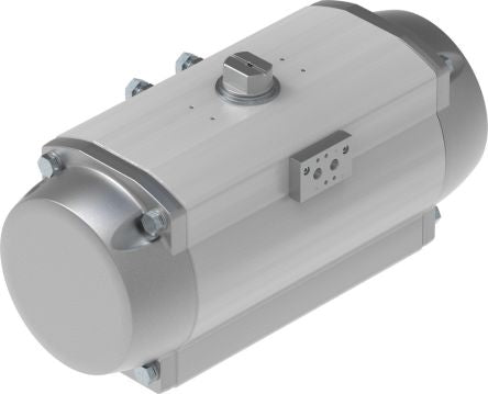 Festo DFPD Series 8 bar Double Acting Action Pneumatic Rotary Actuator, 1200 mm Bore, 90 °