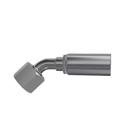 Parker 10C46-10-4 Hydraulic Fitting Female, 45 °, Steel, 0.25 in Hose ID