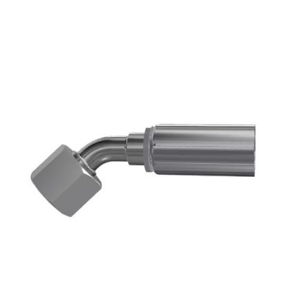 Parker 10C46-8-4 Hydraulic Fitting Female, 45 °, Steel, 0.25 in Hose ID